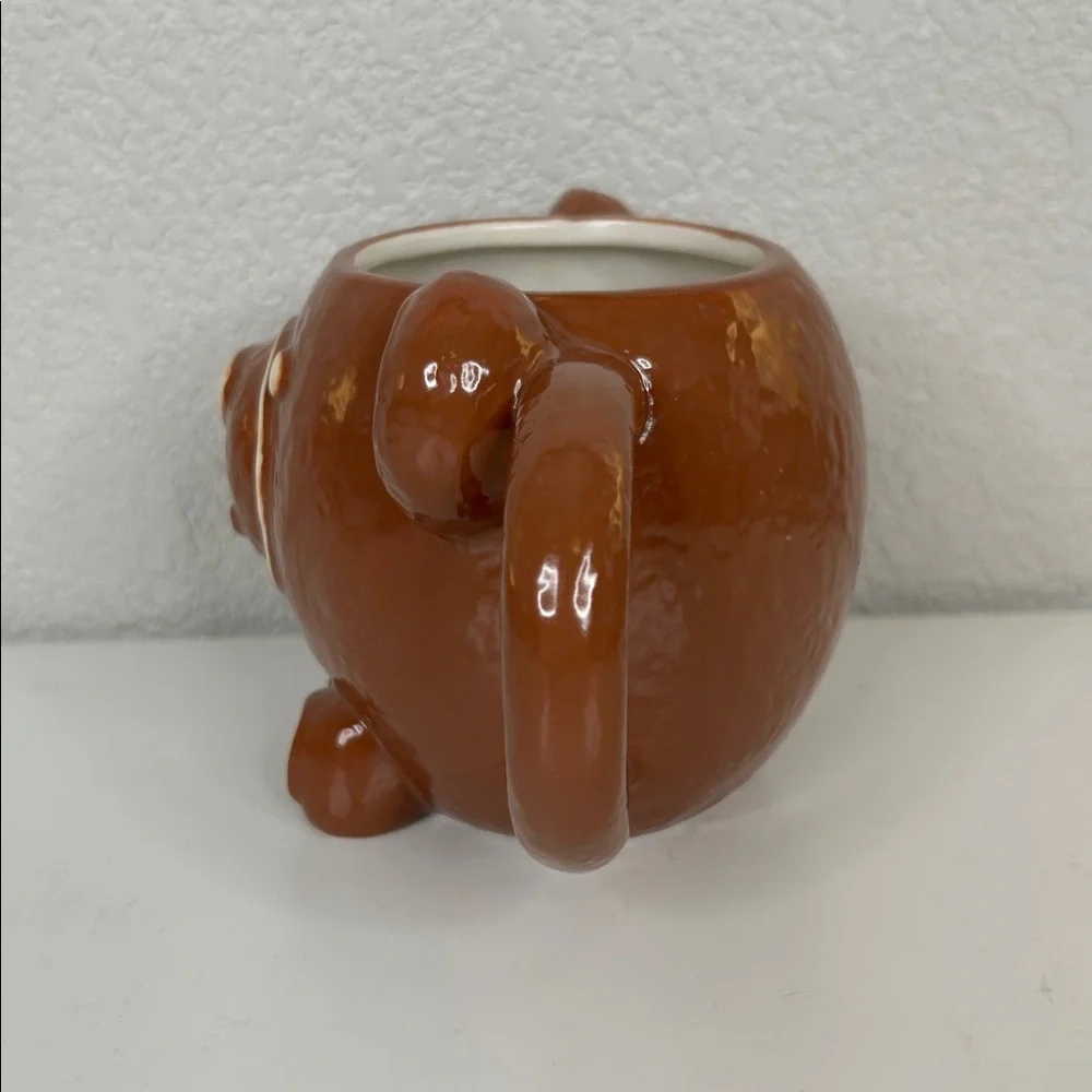 Pottery Barn Gingerbread Bear Mug 26oz New!